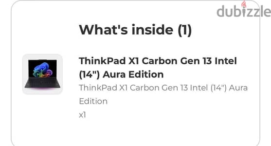 Lenovo Thinkpad X1 Carbon Gen 13 - Aura Edition 2.8K OLED