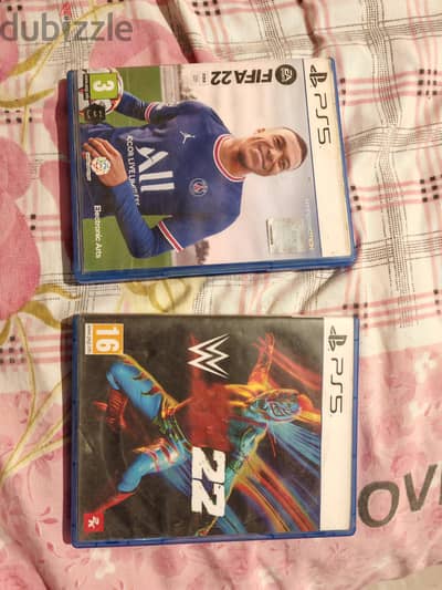 wwe 2k22 & fifa 22