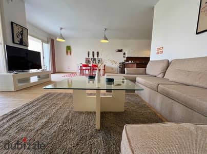 جونيور شاليه للبيع في هاسيندا باي سيدي عبد الرحمن | الكيلو 124 | 165م² + حديقة 100م² | مفروش بالكامل