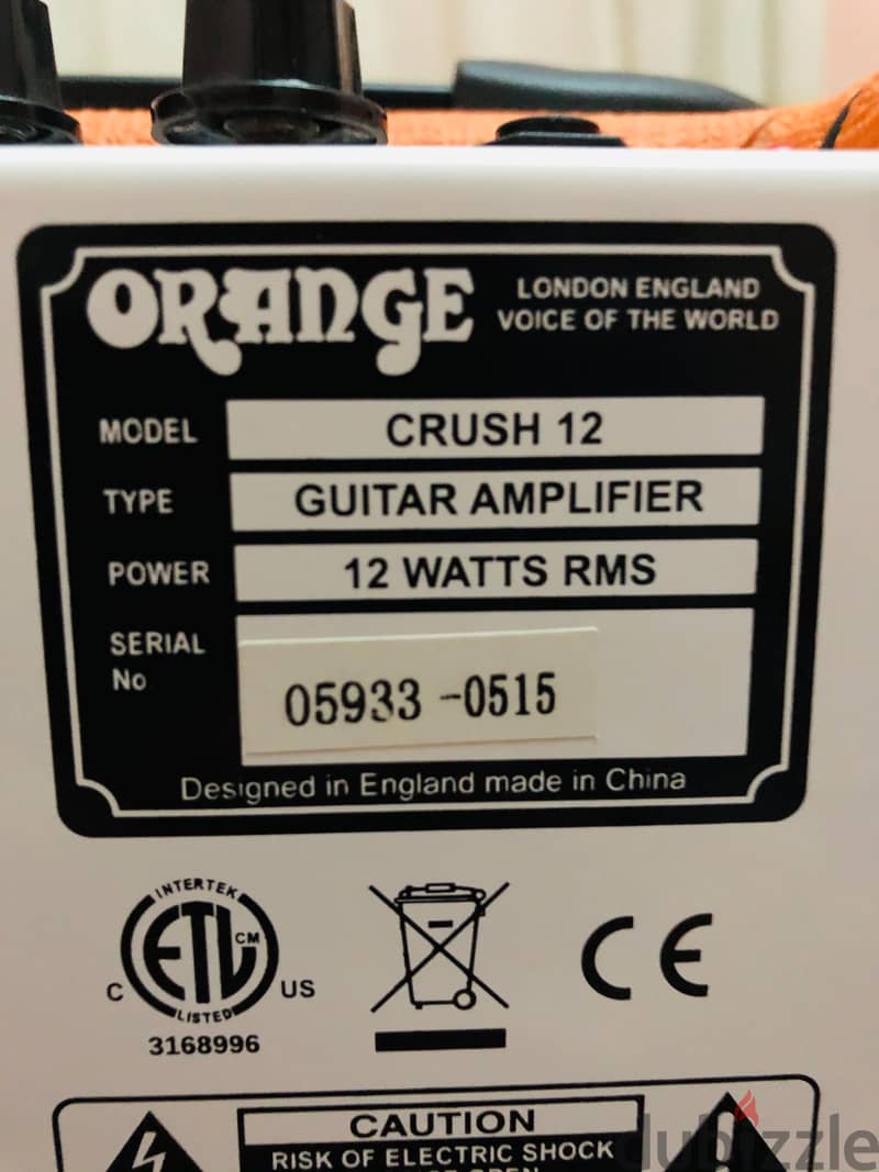 Orange Crush 12 Guitar Amp 2