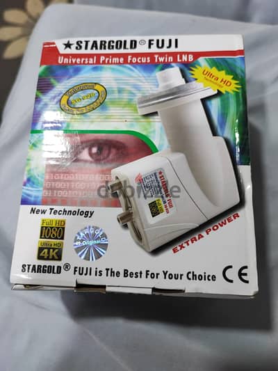 عملاق الفيدأت أفضل عدسة دش بمخرجين فى العالم STARGOLD FUJI SG-920
