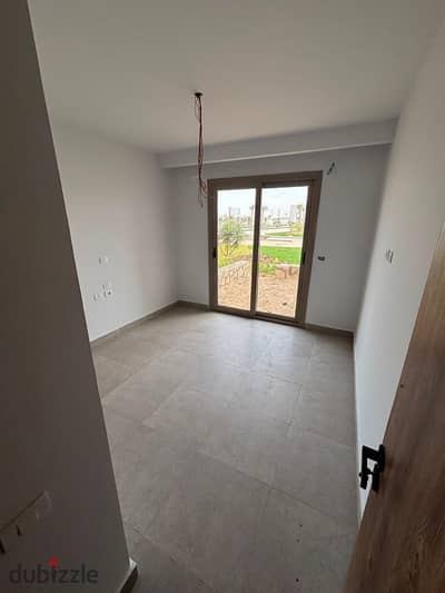 Special price Garden Chalet ready to move + installment Hacienda West Sidi Henish near Modon Ras el Hekma Silver sand Azha June Direction White North