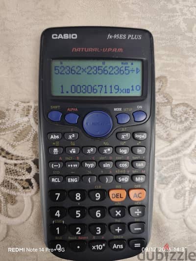 آلة حاسبة علمية كاسيو أصلية Casio fx-95ES PLUS