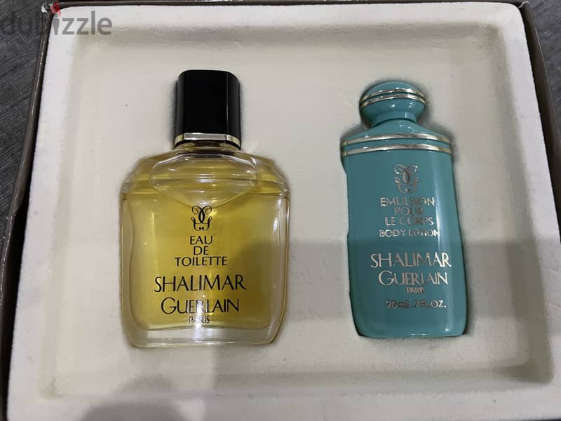 Shalimar gift set perfume 2