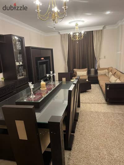 Apartment for sale in Al Rehab: ground floor with a private garden, in a prime location Near Services.