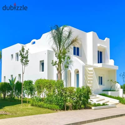 شاليه 77 متر متشطب بالكامل للبيع فى مشروع جيفيرا راس الحكمة  من اقوى مشاريع انرشيا بمقدم 5% و اقساط على 10 سنوات متساوية