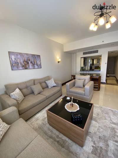 Duplex for rent in porto new cairo fully furnished-occupied ultra super lux close to all top restaurants and shopping malls