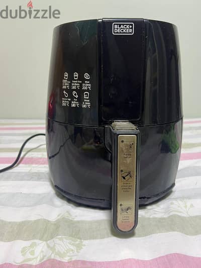 للبيع BLACK+DECKER fryer air استخدام بسيط جدا ع لتر