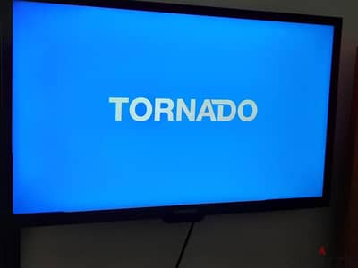 شاشه 32بوصه LED full HD تورنادو العربي بحاله ممتازه جدا مفهاش خدشه