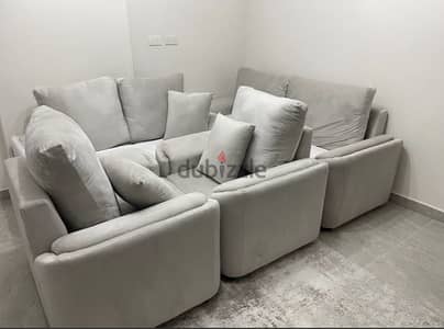 انتريه كامل ٤ قطع خشب زان