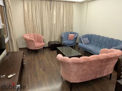 Furnished apartment in Madinaty, ground floor with garden