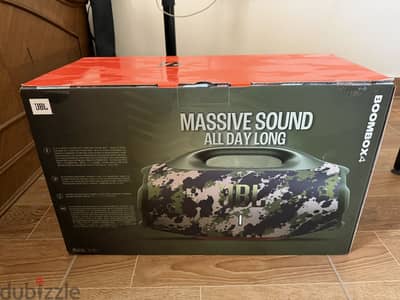 New sealed JBL Boombox4 with warranty