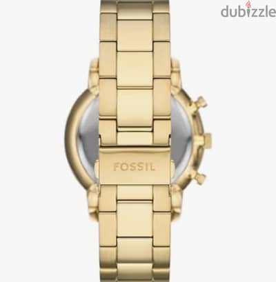 Fossil men watch- gold