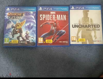 spider man, uncharted,clank