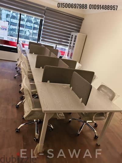 خلية عمل-ورك ستيشن خشب mdfاسباني- اثاث مكتبي-work station- partiton خلية عمل-ورك ستيشن خشب mdfاسباني- اثاث مكتبي-work station- partiton