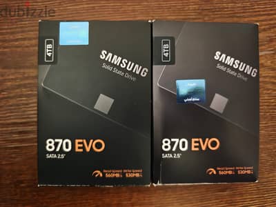 Samsung 870 Evo 4TB SSD Sata 2.5