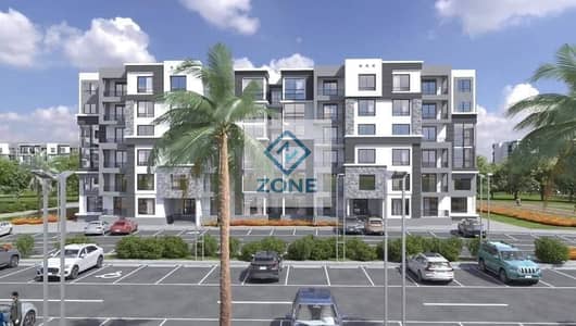شقه للبيع في مدينتي B14 مساحه 80م مقدم واقساط خطوات من Central walk