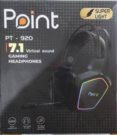 Point PT-920 Gaming Headphones – 7.1 Surround Sound