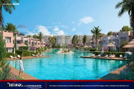 شاليه للبيع 104م –  الساحل الشمالي ( Hacienda Waters )