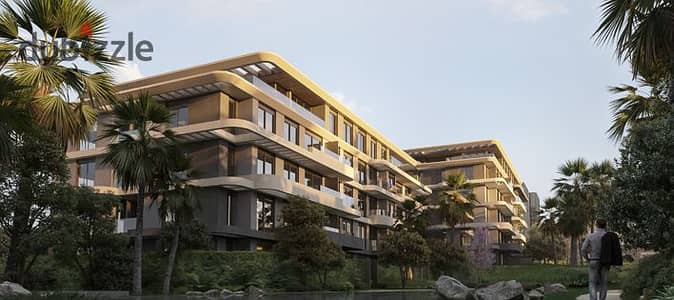 A very special Garda duplex overlooking the golf course in Golf Town by MODON, 6th Settlement, next to Saada Boutique