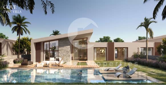 Just 5% Down Payment! For Sale Villa 3 Beds_Prime Location_Full Lagoons & Sea View_Fully Finished+A. C's @ CAESER_SODIC_NORTH COAST