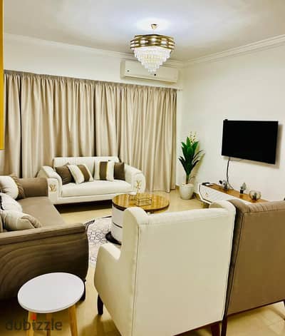 Furnished apartment for rent in Wessal El Shorouk Compound