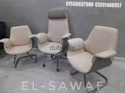كراسي جلد مودرن-كراسي جلد مستورد-كراسي مكتبية-اثاث مكتبي-office chair