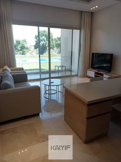 Apartment for Long-Term Rent in Katameya Dunes with Private Pool Access Including Housekeeping Internet Utilities Maintenance BBQ Area