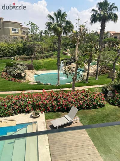 Villa for sale in Lake View Residence Compound with swimming pool