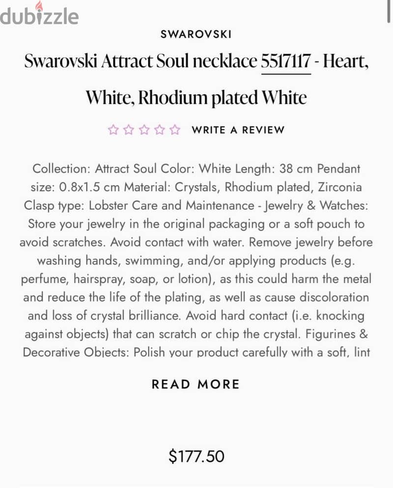 Swarovski Soul Necklace 4