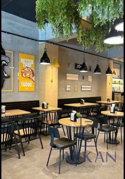 SY كافيه لسرعه البيع 51 متر للبيع في حدائق أكتوبر | DOUBLE G MALL SB