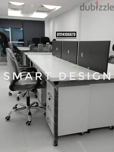 خلية عمل  وورك ستيشن بارتيشن مكاتب موظفين/ كول سنتر/ Workstation/desk