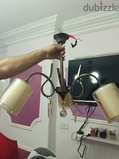 نجفة 3 لمبة