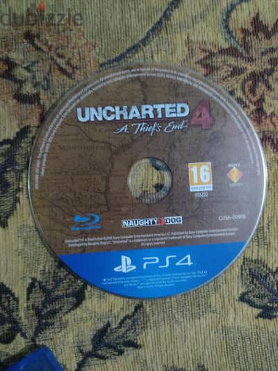 لعبه Uncharted 4 لعبه جديده تماما و ممكن التجربه قبل التسليم
