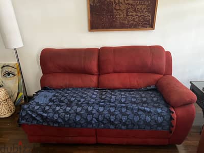 L-shape recliner lazy boy كنبة ريكلاينر لايزي بوي