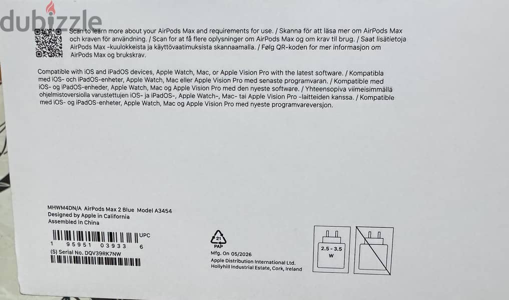 Apple AirPods Max 2 factory sealed 3