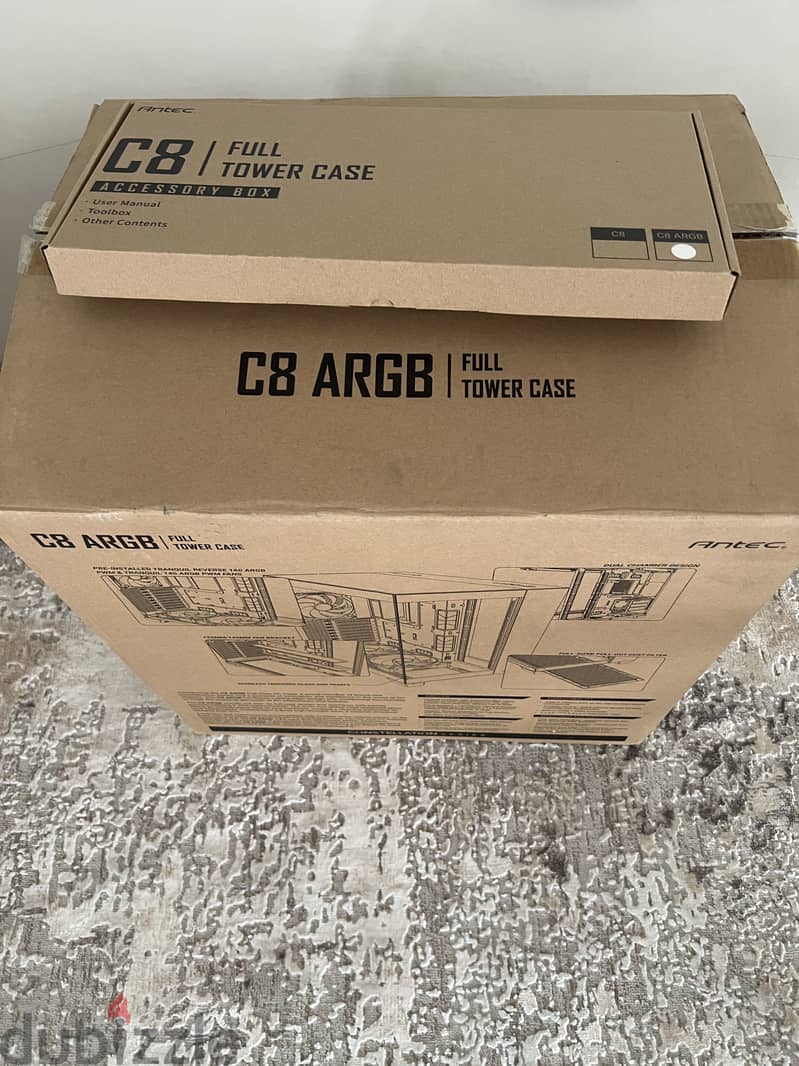 Antec C8 white pc case 4