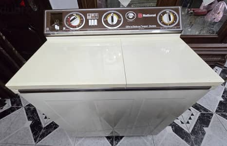 غسالة National حوضين زيرو لم تستخدم – NA-950XLP