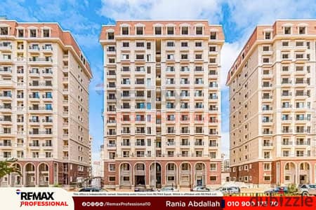 موقع مميز بالقرب من كافة الخدمات كمبوند مغلق مساحات خضراء شقة للبيع في صواري