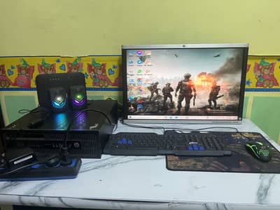 سيت أب كامل hp للبيع مستعمل بحالة ممتازة
