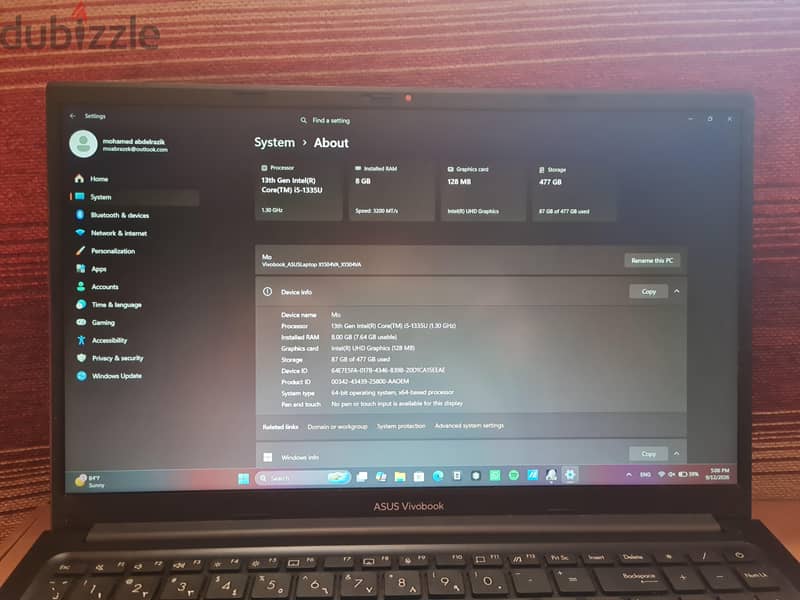 ASUS Vivobook like new 3