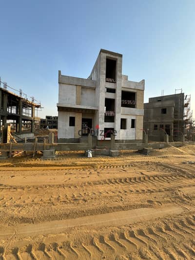 Best and most distinguished Villa Model B for sale in Noor City with the largest view and landscape area of 497 meters Noor smart city