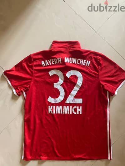Bayern 2016-2017 adidas jersey, Kimmich