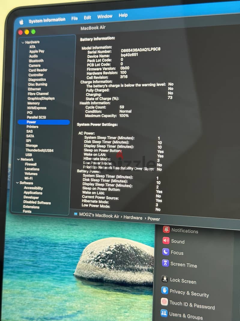 Macbook air m4 15 inch 11