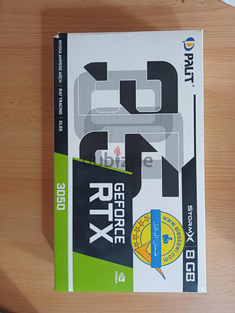 Palit RTX3050 StormX 8GB GDDR6 1