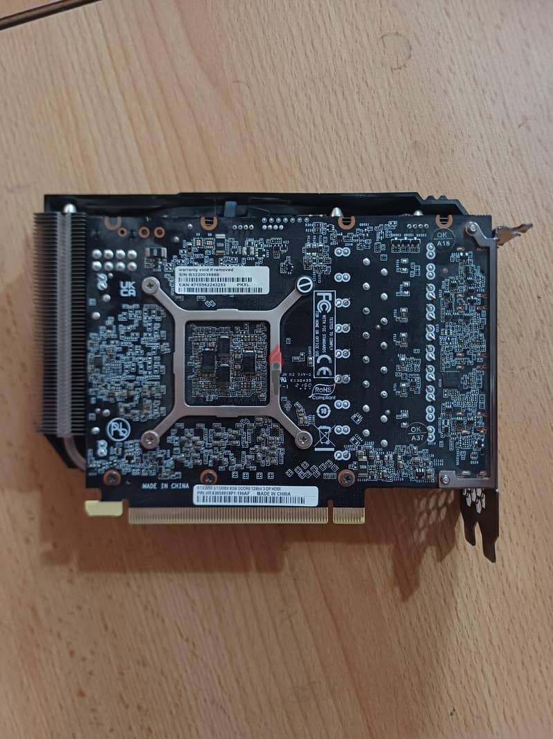 Palit RTX3050 StormX 8GB GDDR6 5