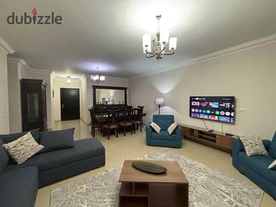 Furnished apartment for rent in Madinaty – Intermediate floor – 143 sqm