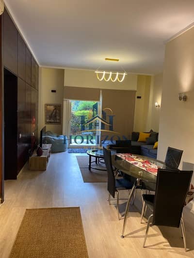For Rent | Luxury Furnished Apartment with Private Garden in The Village – Palm Hills