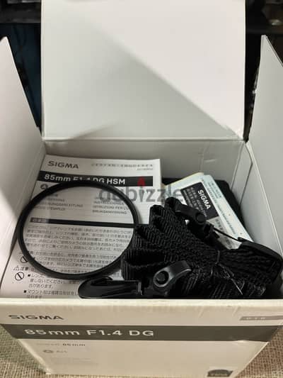 Sigma 85mm f/1.4 DG HSM Art Lens for nikon