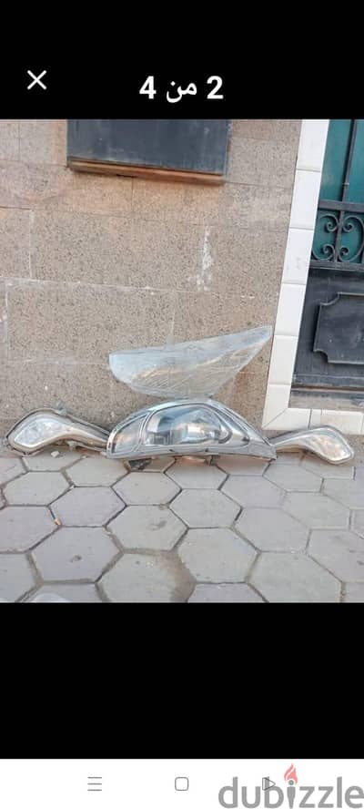 فوانيس سياره بحاله ممتازه